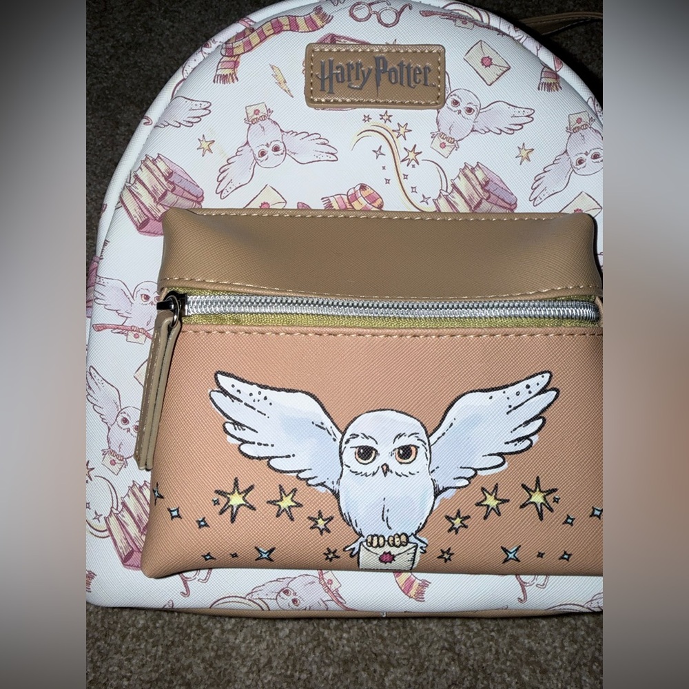 Harry Potter mini Backpack with Hedwig Design - image 2